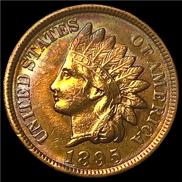 1895 Indian Head Cent CHOICE AU