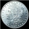 Image 1 : 1887 Silver Morgan Dollar UNCIRCULATED