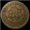 Image 2 : 1809 Classic Head Half Cent LIGHTLY CIRCULATED