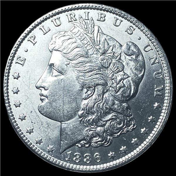 1886 Morgan Silver Dollar CHOICE BU