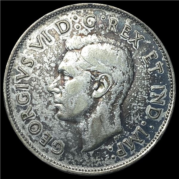 1940 Canada Silver 50 Cents HIGH GRADE