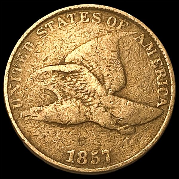 1857 Flying Eagle Cent LIGHTLY CIRCULATED