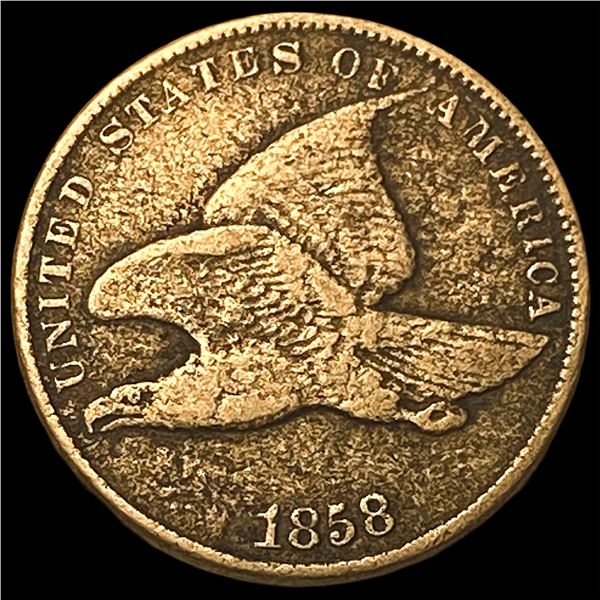 1858 Flying Eagle Cent LIGHTLY CIRCULATED