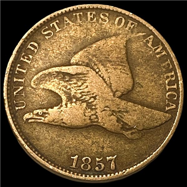 1857 Flying Eagle Cent LIGHTLY CIRCULATED