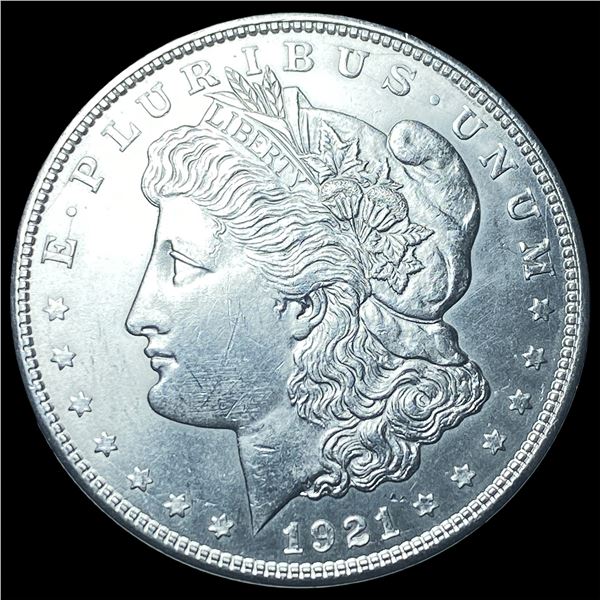 1921-D Silver Morgan Dollar GEM BU