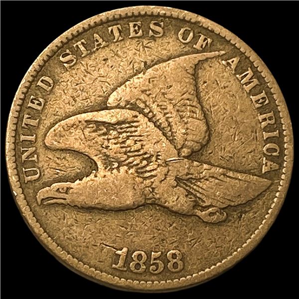1858 Flying Eagle Cent LIGHTLY CIRCULATED