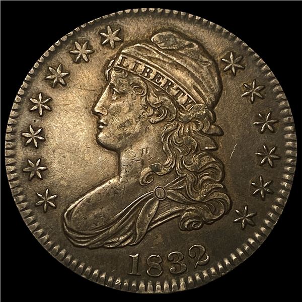 1832 Capped Bust Half Dollar NEARLY UNCIRCULATED