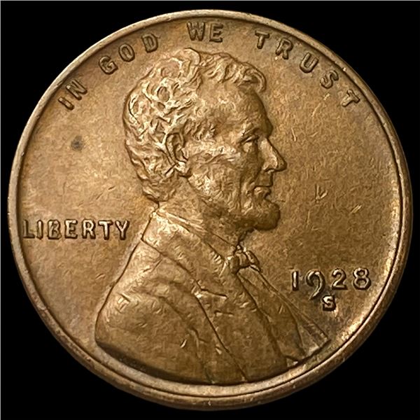 1928-S Lincoln Wheat Cent UNCIRCULATED