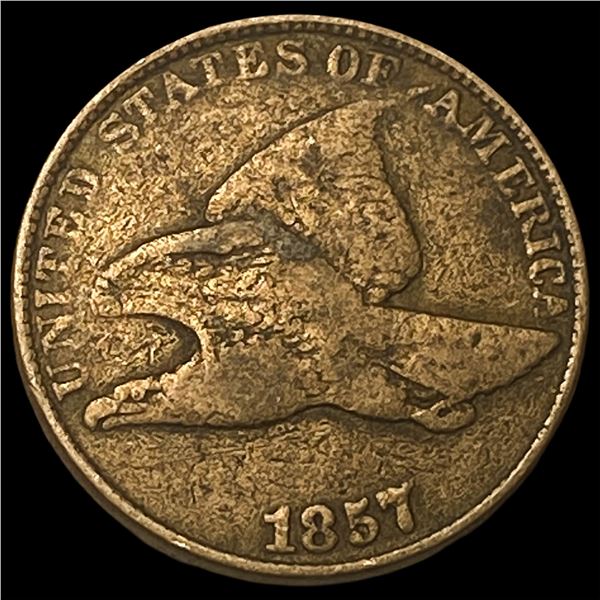 1857 Flying Eagle Cent LIGHTLY CIRCULATED
