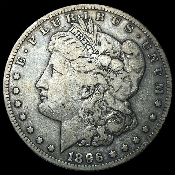 1896-S Silver Morgan Dollar NEARLY UNCIRCULATED