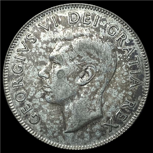 1949 Canada Silver 50 Cents HIGH GRADE