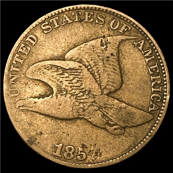 1857 Flying Eagle Cent LIGHTLY CIRCULATED