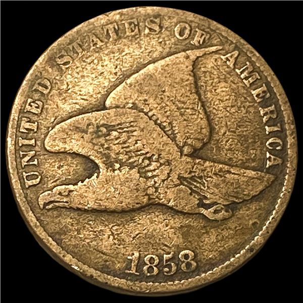 1858 Flying Eagle Cent LIGHTLY CIRCULATED