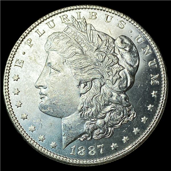 1887 Silver Morgan Dollar UNCIRCULATED