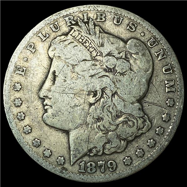 1879-CC Silver Morgan Dollar LIGHTLY  CIRCULATED
