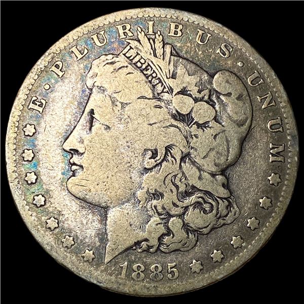 1885-S Silver Morgan Dollar NEARLY  UNCIRCULATED