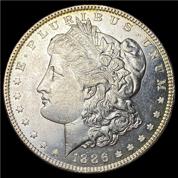 1886 Morgan Silver Dollar GEM BU