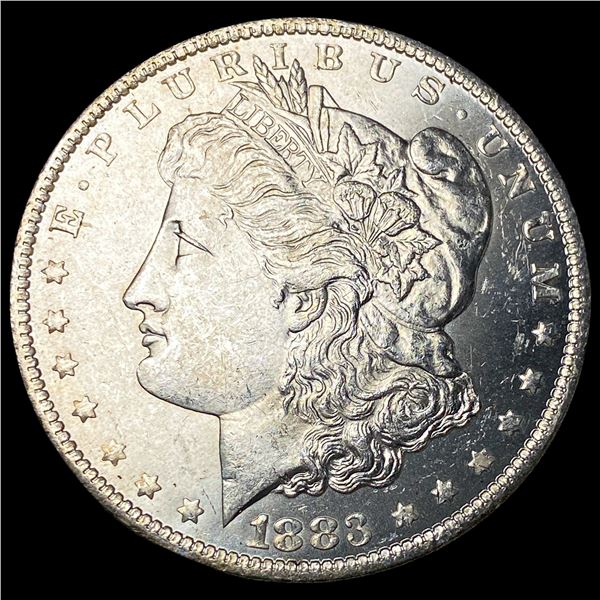 1883-O Silver Morgan Dollar ABOUT  UNCIRCULATED