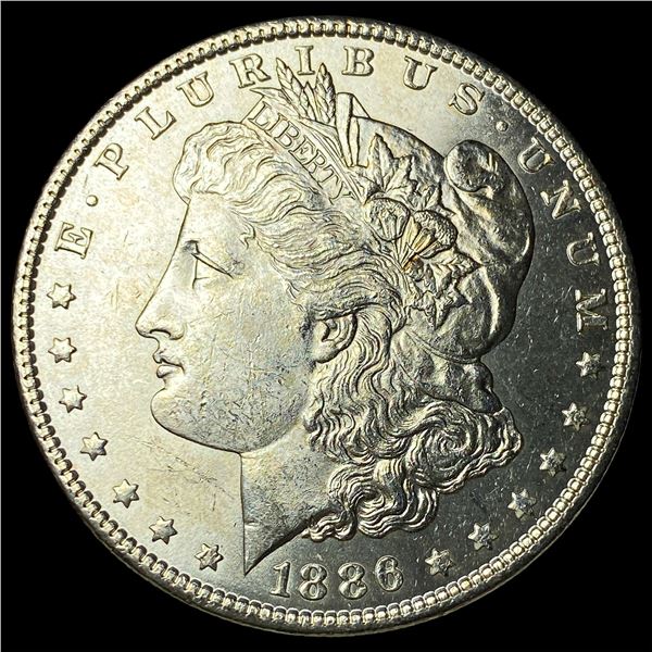 1886 Morgan Silver Dollar CHOICE BU