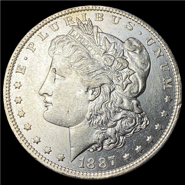 1887-O Silver Morgan Dollar CHOICE AU