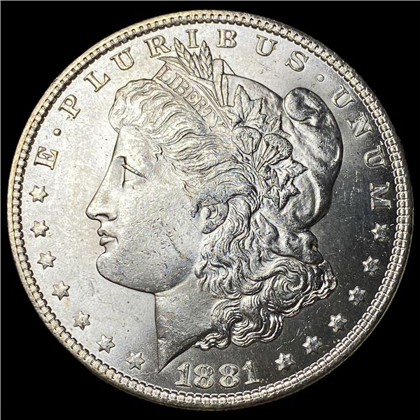 1881 Morgan Silver Dollar CHOICE BU