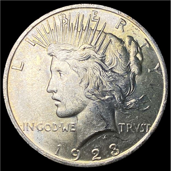 1923 Silver Peace Dollar CHOICE BU