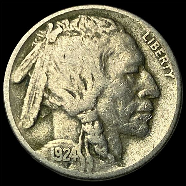 1924-S Buffalo Nickel NEARLY UNCIRCULATED