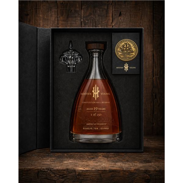 HOOTEN YOUNG CONSTITUTION HULL RESERVE ULTRA-RARE AMERICAN WHISKEY