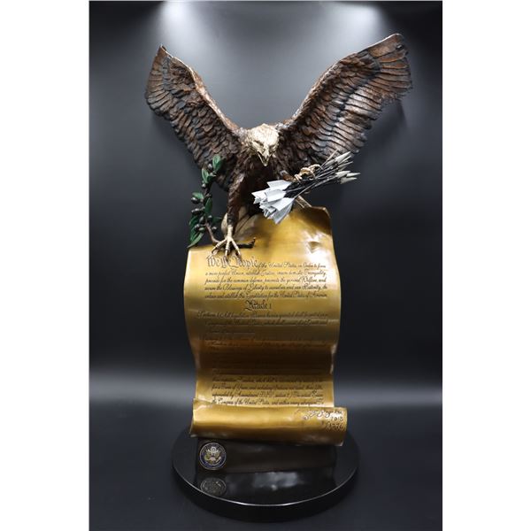 THE PATRIOT BRONZE BY LORENZO GHIGLIERI