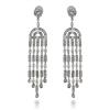 Image 1 : Genuine 1.38 ctw Diamond Earrings  