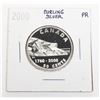 Image 1 : 2000 1/4OZ CANADA CURLING SILVER PROOF 50-CENT