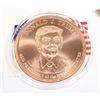 Image 2 : 2OZ TRUMP COPPER ROUND IN DIRECT FIT CAPSULE
