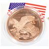 Image 3 : 2OZ TRUMP COPPER ROUND IN DIRECT FIT CAPSULE