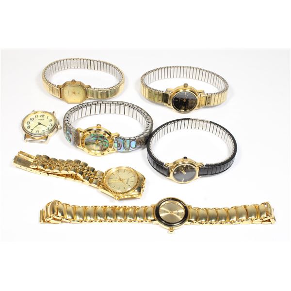 BUNDLE OF VINTAGE WATCHES FOR PARTS OR REPAIR