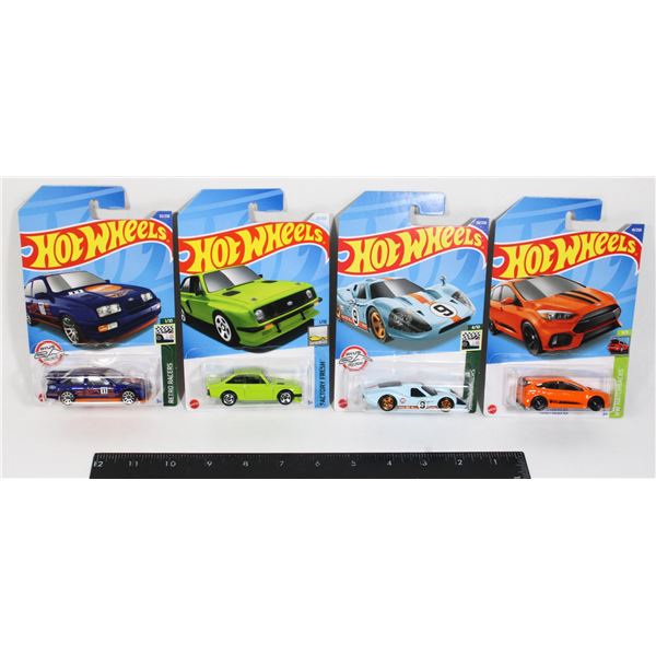 LOT OF FOUR FORD DIECAST VEHICLES