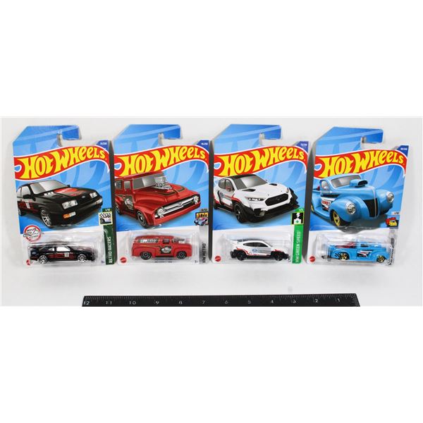 LOT OF FOUR FORD DIECAST CARS
