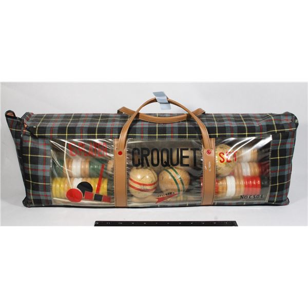 VINTAGE 6 PLAYER CROCKET KIT