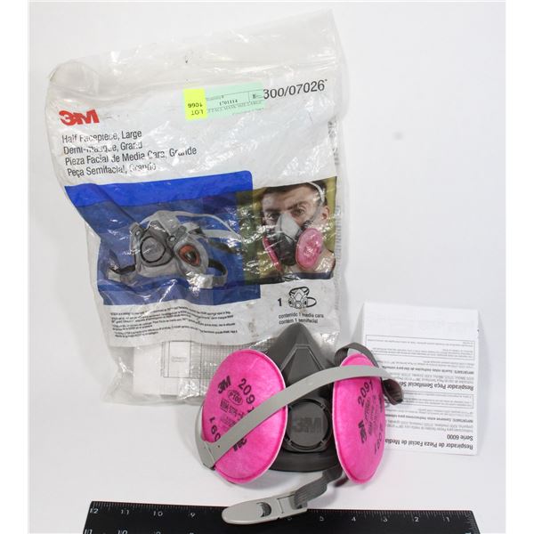 3M HALF FACE MASK SIZE LARGE