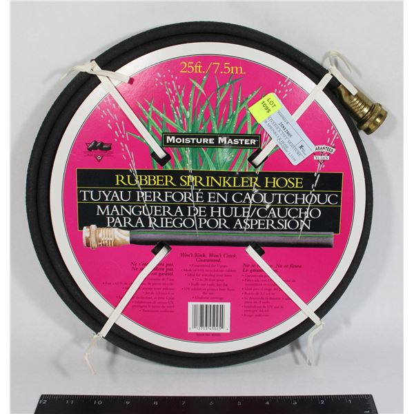 NEW OLD STOCK 25FT. MOISTURE MASTER SPRINKLER HOSE