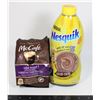Image 1 : MCCAFE DARK ROAST ESPRESSO  AND NESTLE NESQUIK