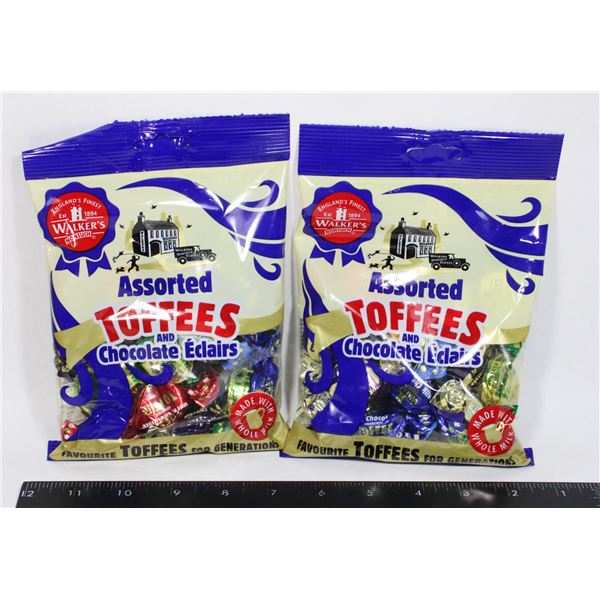 ENGLAND'S FINEST WALKER'S TOFFEES (2 X 150G)