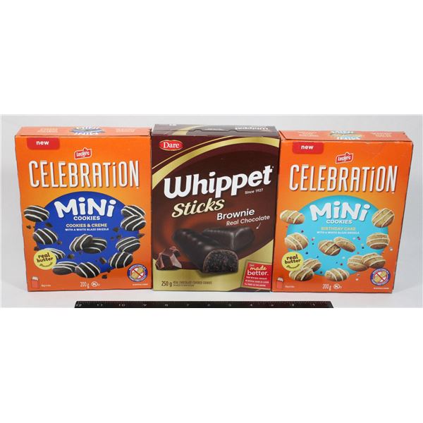 ASSORTED COOKIE SNACK BOXES (650G)