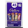 Image 1 : 45 CADBURY FAVORITES TREAT SIZE BARS (558G)