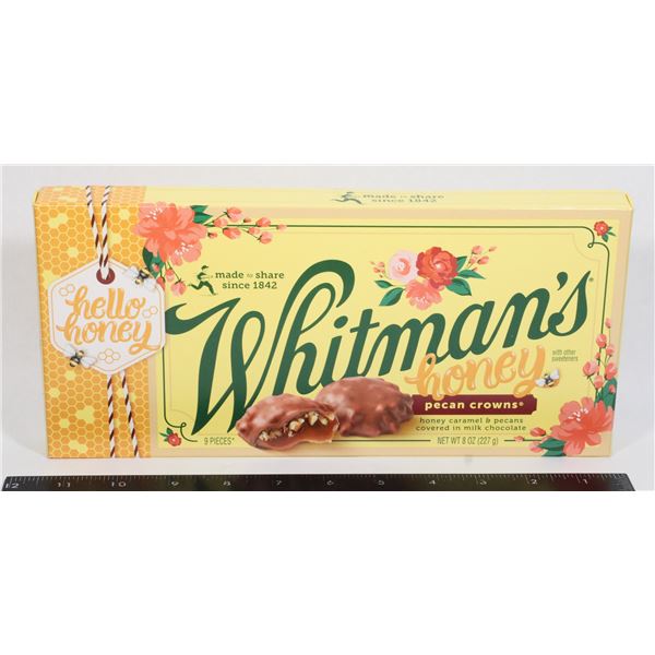 WHITMAN'S HONEY PECAN CROWNS (9PCS / 227G)