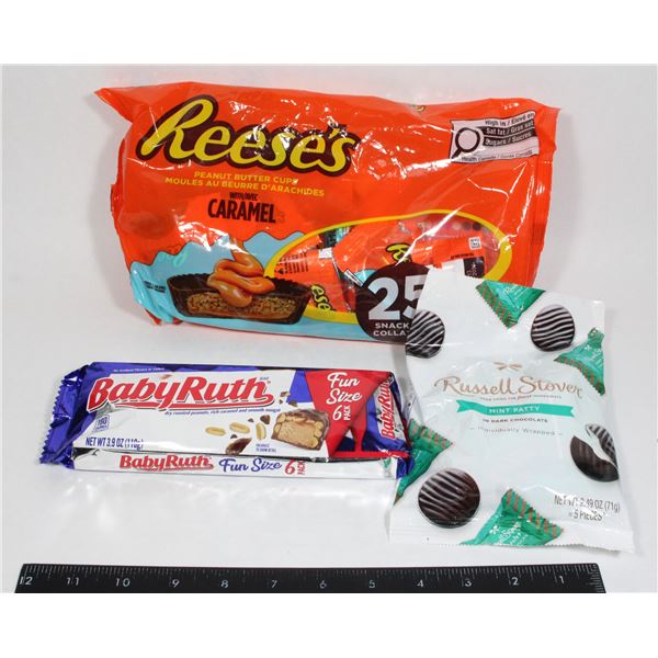 LARGE LOT OF ASSORTED CHOCOLATES (567G)