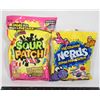 Image 1 : BIG CHEWY NERDS AND SOUR PATCH KIDS (485G)