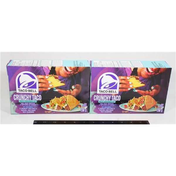 TACO BELL CRUNCHY TACO CRAVINGS KITS (2 X 260G)