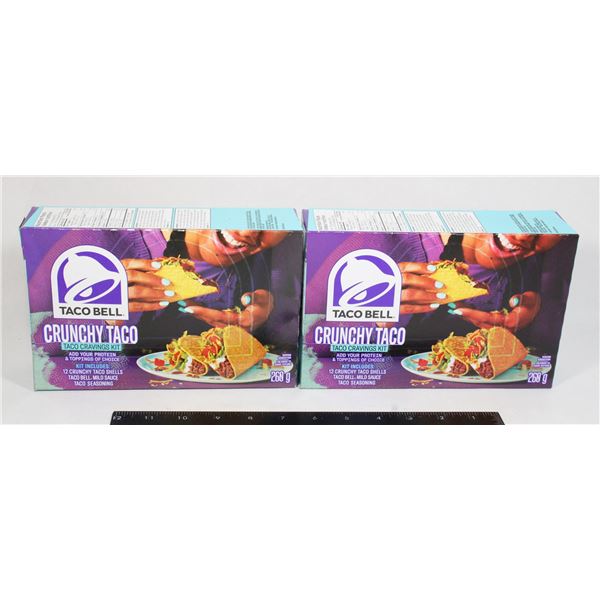 TACO BELL CRUNCHY TACO CRAVINGS KITS (2 X 260G)