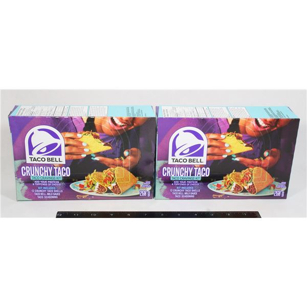 TACO BELL CRUNCHY TACO CRAVINGS KITS (2 X 260G)