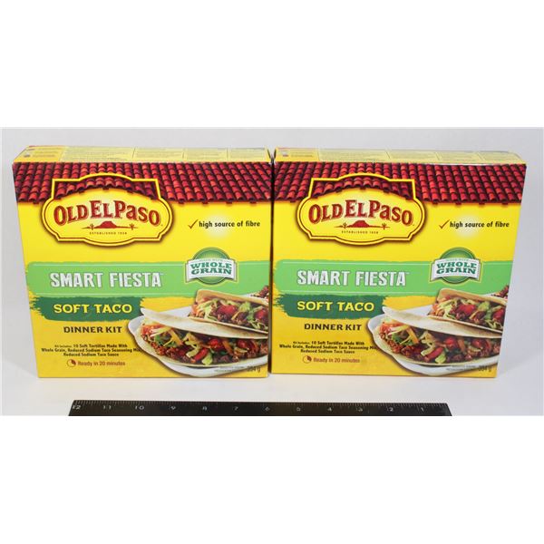 OLD EL PASO SMART FIESTA SOFT TACO KIT (2 X 354G)